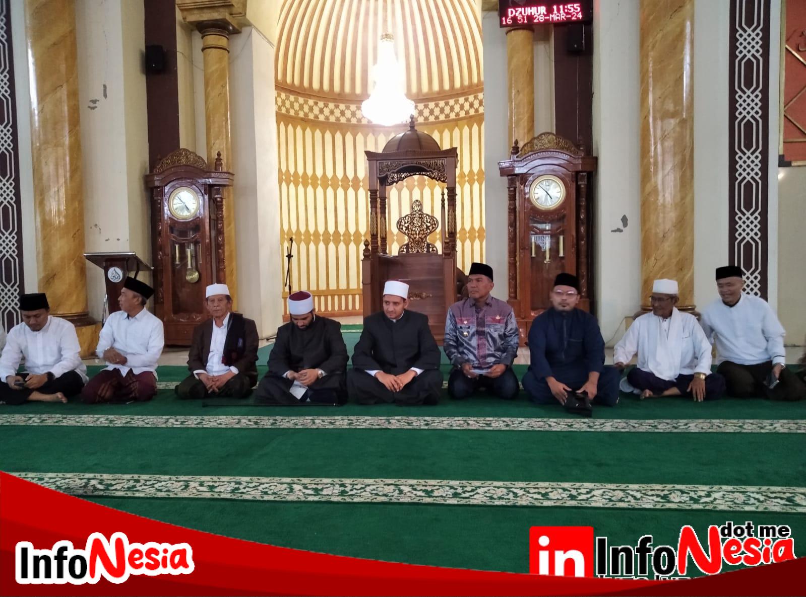 Pemkab Bandung Barat Memperingati Nuzulul Qur’an dan berdoa bersama Syekh Shaban selaku dosen Al-Azhar Kairo Mesir.