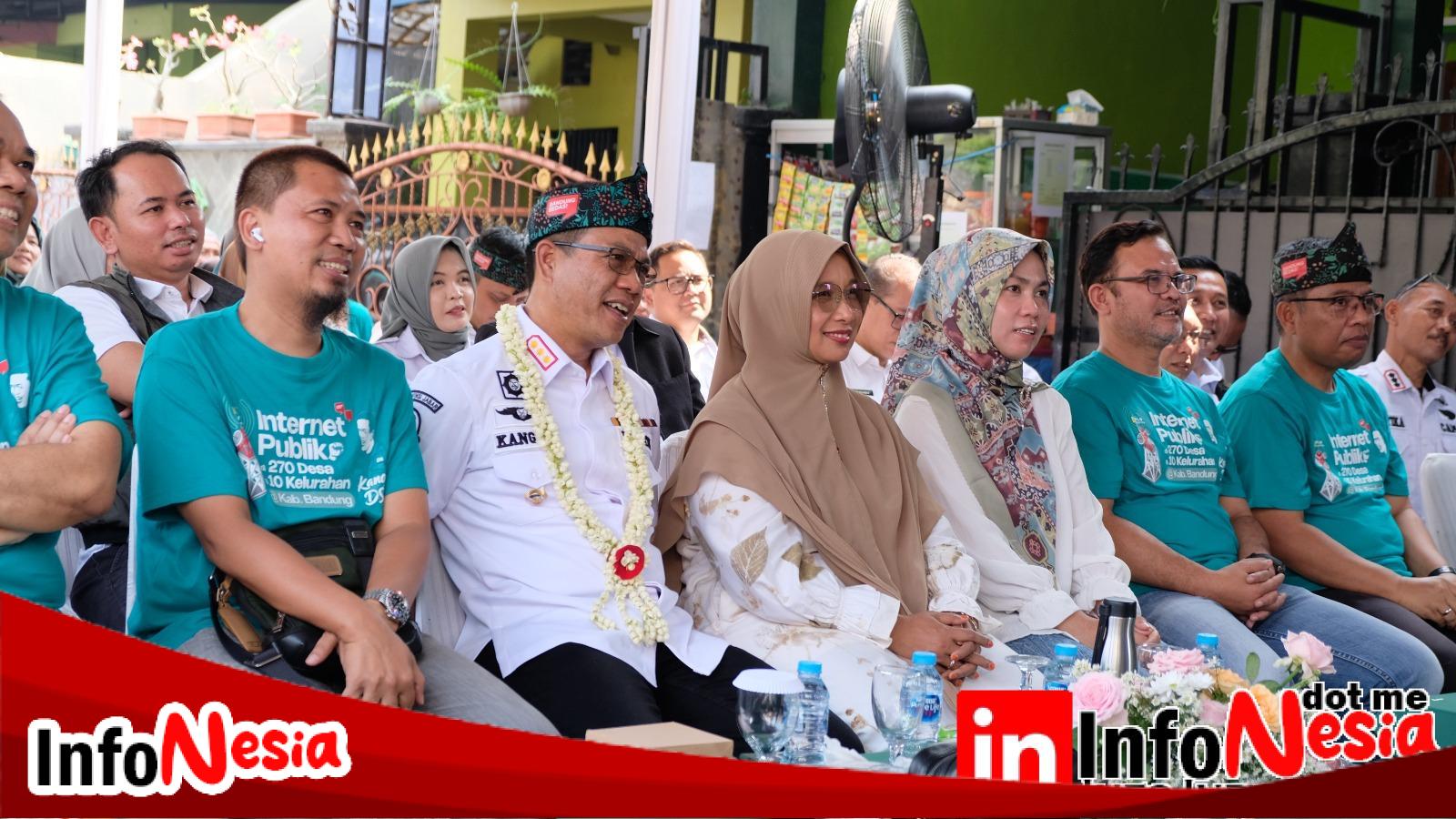 Bupati Bandung Luncurkan Bewara Dadang Supriatna, Layanan Internet Publik Gratis se-Kabupaten Bandung