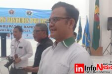 Hadiri Pelantikan PWI,Kadiskomimpo Yosef Nugraha Berpesan Terus Bekerja Profesional dan Berkarya Dengan Sikap Positif