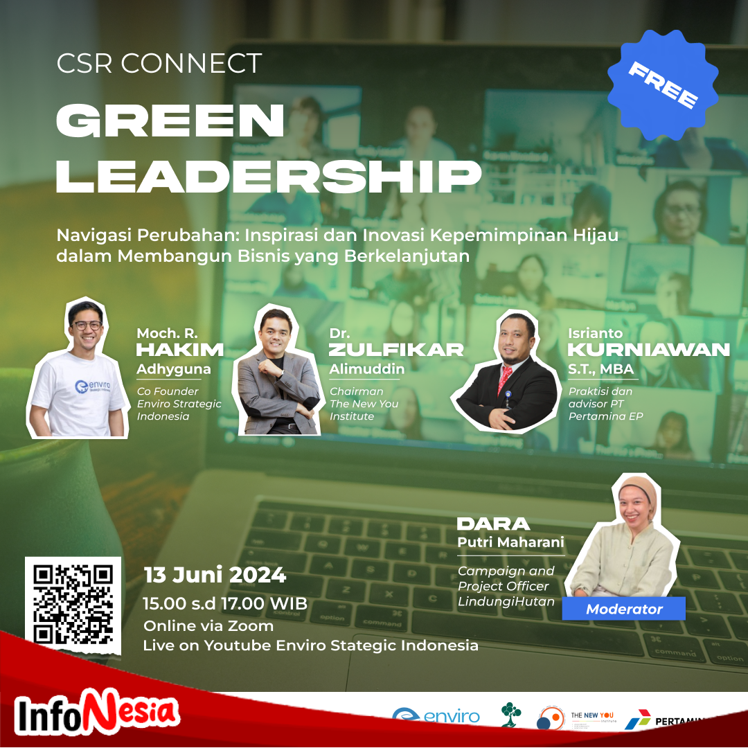 Enviro Strategic Indonesia Gelar Webinar Green Leadership untuk Membangun Bisnis Keberlanjutan di Indonesia