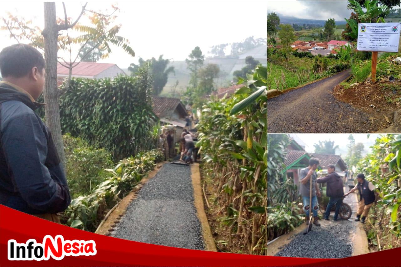 Pengaspalan Jalan Usaha Tani Di Wilayah Desa Wangunharja-Lembang