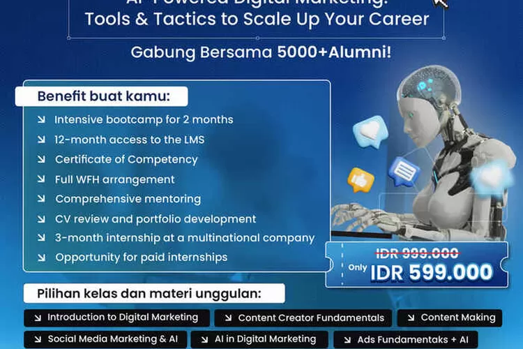 Maxy Academy Luncurkan Bootcamp Virtual Advertising Berbasis AI