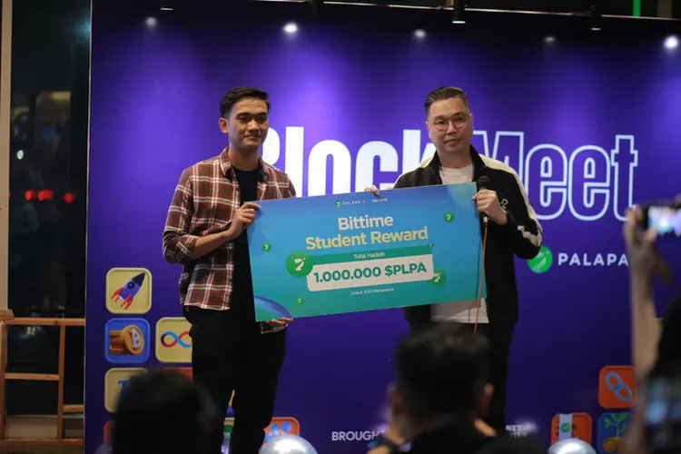 Bittime Bagikan 41.250 Token Palapa kepada Mahasiswa