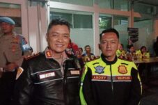 Polres Cimahi Gelar Razia Knalpot Brong didepan Samsat Cimareme – Padalarang KBB