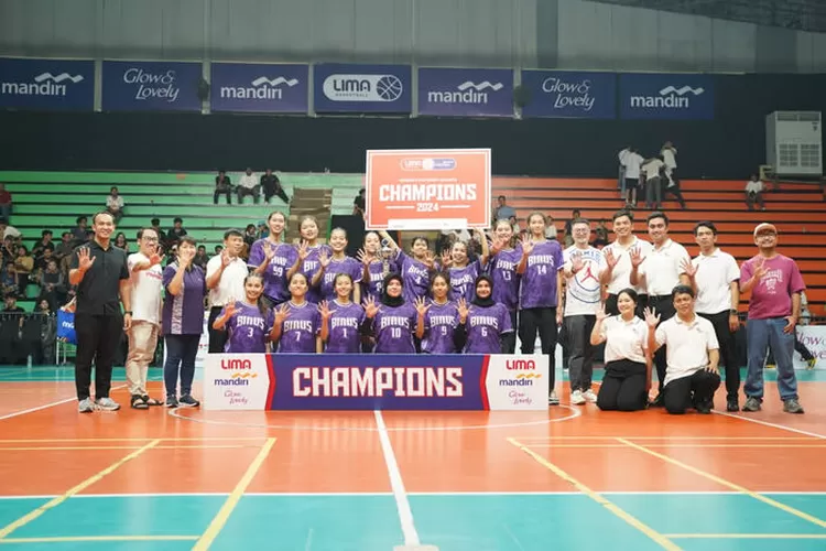 Stingers BINUS Juara Liga Mahasiswa 2024 Regional Jakarta