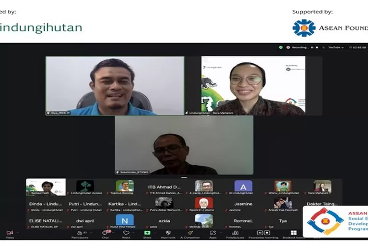 Webinar LindungiHutan Bahas Perlindungan Gajah Sumatera