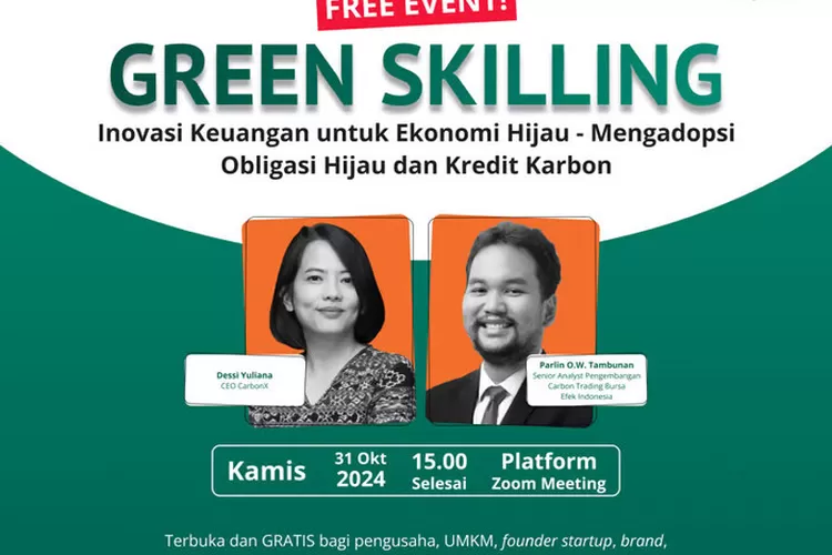 Webinar Tanpa biaya: Pelajari Obligasi Hijau & Kredit Karbon