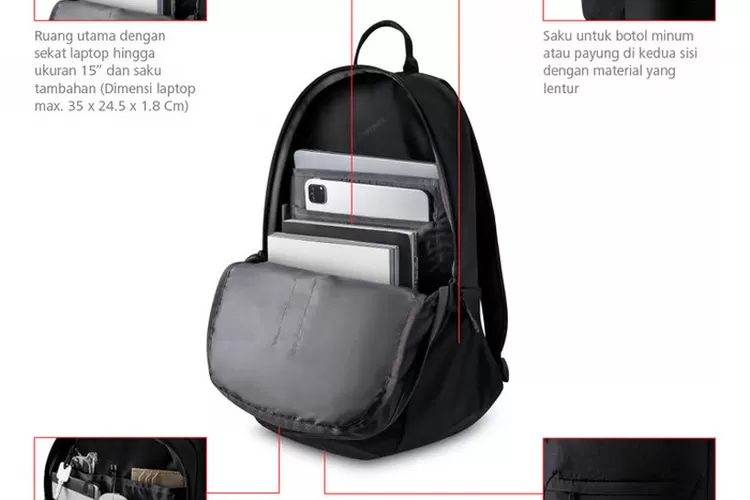 Bodypack Barrow: Ransel Computer Praktis dan Classy