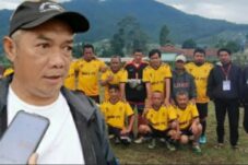 Turnamen Sepak Bola Desa Pasirlangu Cup Usia 40 +( REMAKO),Warga Sangat Antusias 