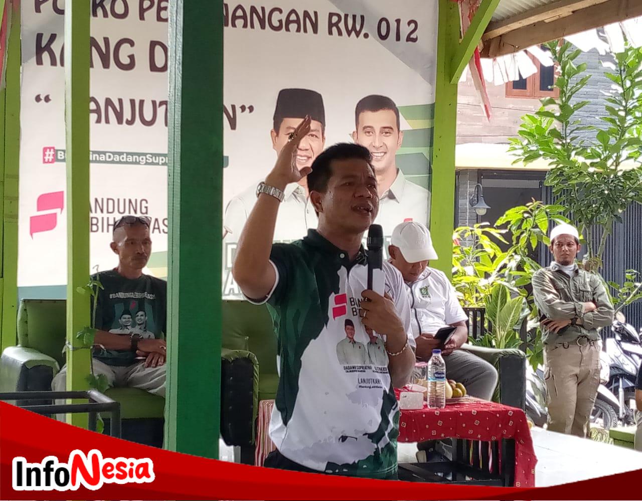 Kordes Tarajusari Tegak lurus Menangkan Kang DS, Bersama Sayap IJP Gelar Curhat Sapa Warga .