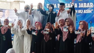 Habibi Calon wakil Gubernur Jawa barat 2024  Bersama Relawan Jabar Asih KBB Gelar Doa Bersama Untuk Kemenangan Pilkada 2024