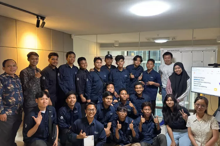 Mahasiswa Undar Belajar Virtual Advertising and marketing di Maxy Academy