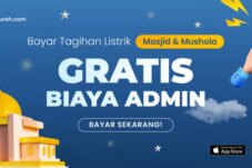 Hotelmurah.com Bebaskan Biaya Admin Pembayaran Listrik Masjid