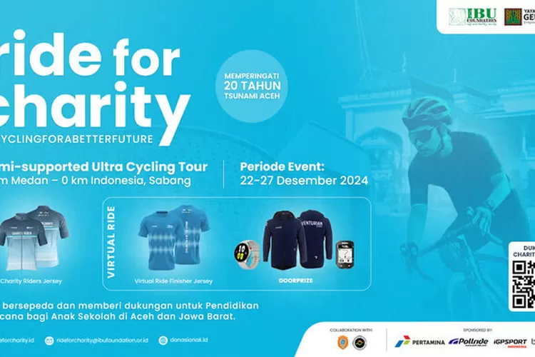 Sumber : Ride for Charity