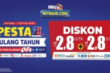 Promo Spesial Ulang Tahun Mitra10 ke-28, Diskon & Cashback Hingga Rp 2,8 Juta