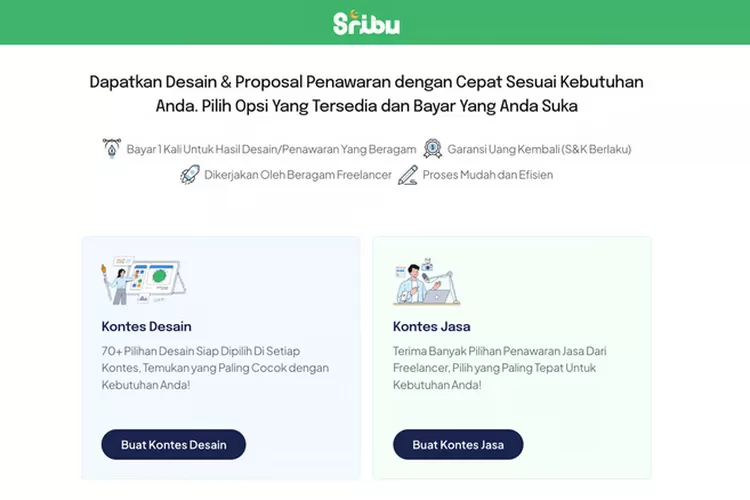 Sumber : PT Sribu Digital Kreatif