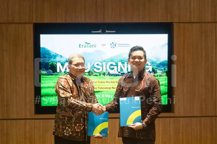 Eratani dan Tokio Marine Indonesia Perkenalkan Program Asuransi Tani Padi dan Kecelakaan Kerja untuk Perlindungan Petani Eratani dan Tokio Marine Indonesia Perkenalkan Program Asuransi Tani Padi dan Kecelakaan Kerja untuk Perlindungan Petani