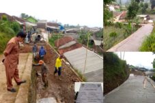 Pemerintah Desa Cikole Realisasikan Pembangunan Rabat Beton Di RW 11